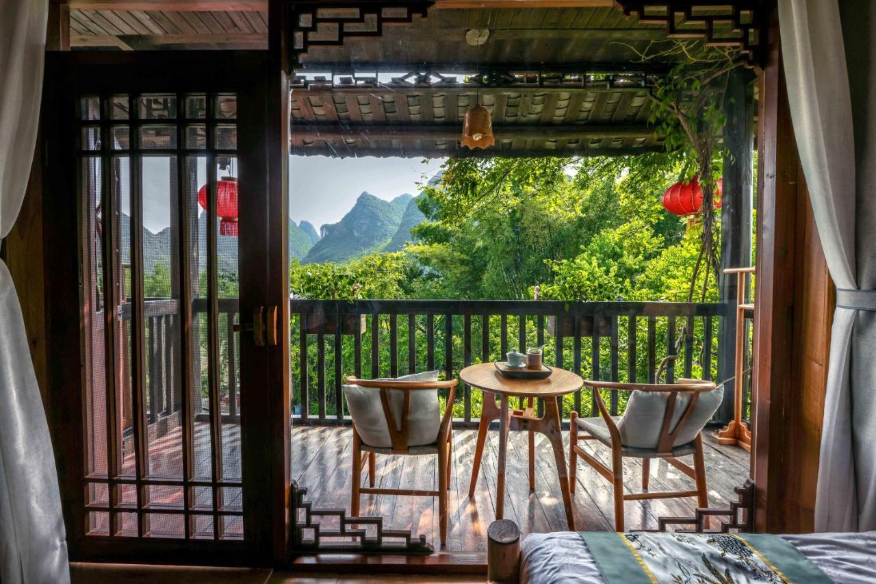 Yangshuo Tea Cozy--One Way Free Pick Up From Airport Or Ts 4 Nights Guest House Eksteriør bilde