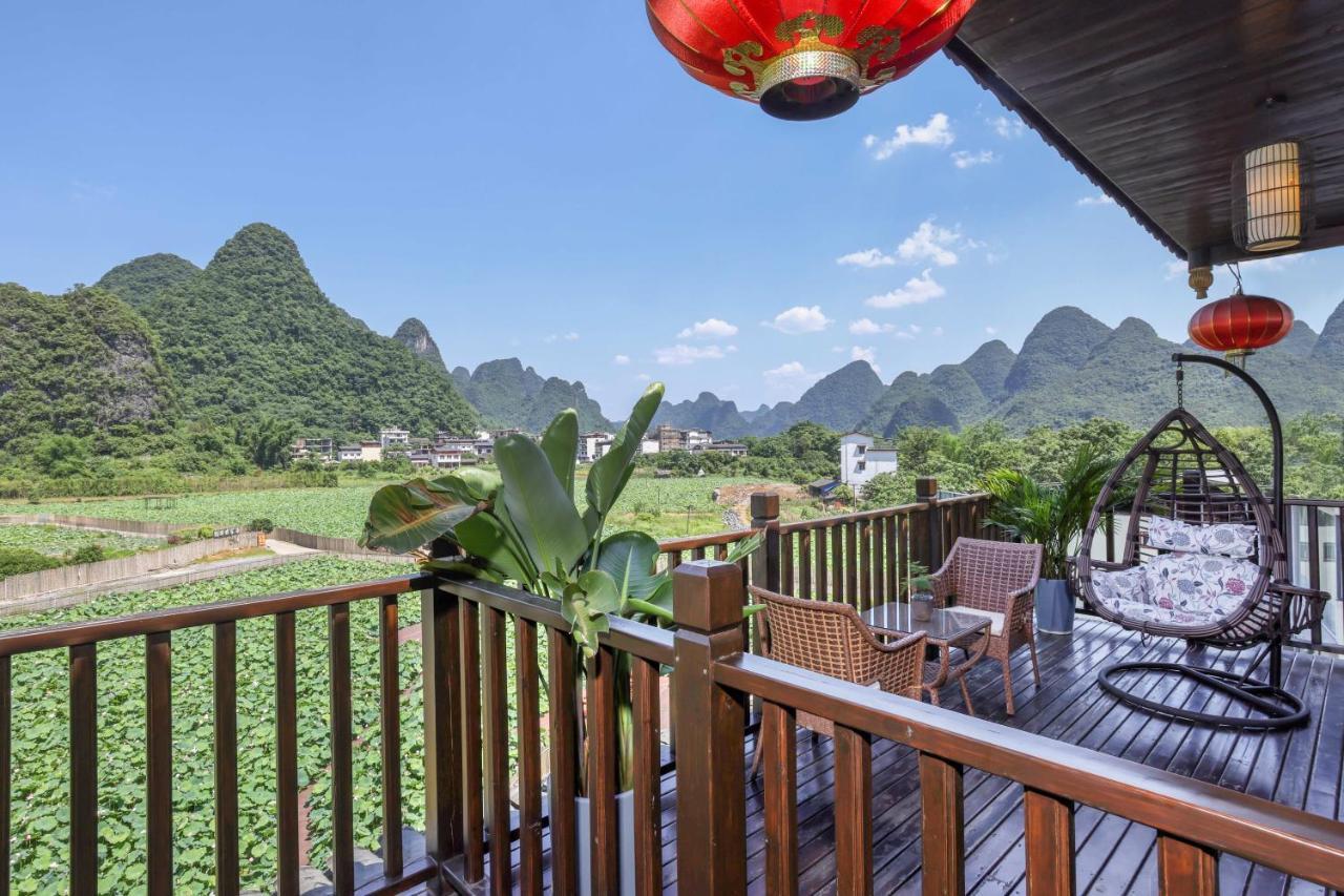 Yangshuo Tea Cozy--One Way Free Pick Up From Airport Or Ts 4 Nights Guest House Eksteriør bilde